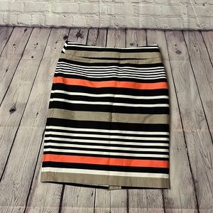 EUC Banana Republic Striped skirt